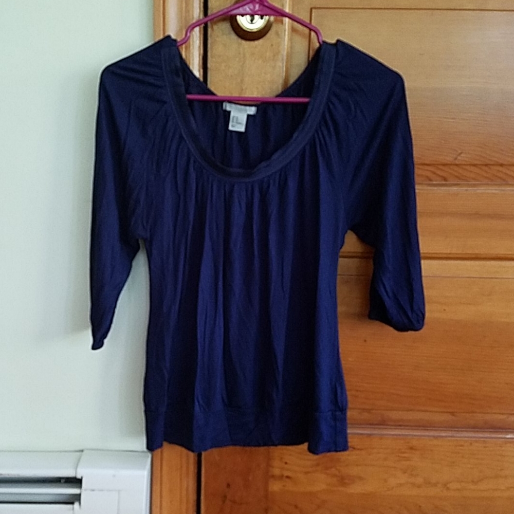 Navy Blue Blouse from H&M- XS
